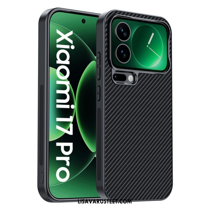 Puhelinkuoret Xiaomi 17 Pro Hiilikuitukuvio