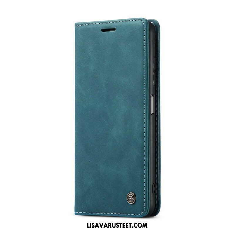 Puhelinkuoret Xiaomi Redmi Note 10 / 10S Kotelot Flip Caseme-nahkaefekti