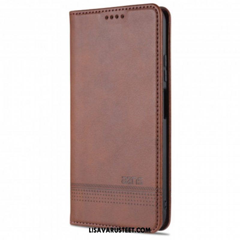 Puhelinkuoret Xiaomi Redmi Note 10 / 10S Kotelot Flip Style Leather Azns