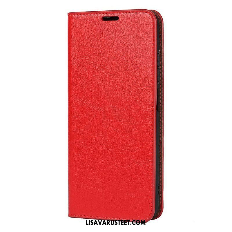 Puhelinkuoret Xiaomi Redmi Note 10 5G Kotelot Flip Aito Nahka