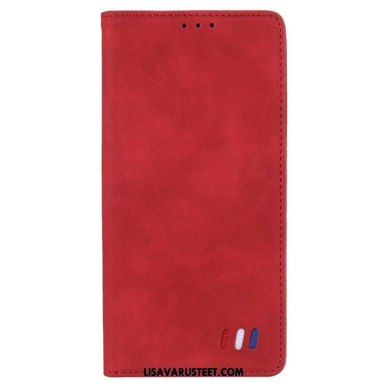 Puhelinkuoret Xiaomi Redmi Note 10 5G Kotelot Flip Tricolor Nahkatyyli