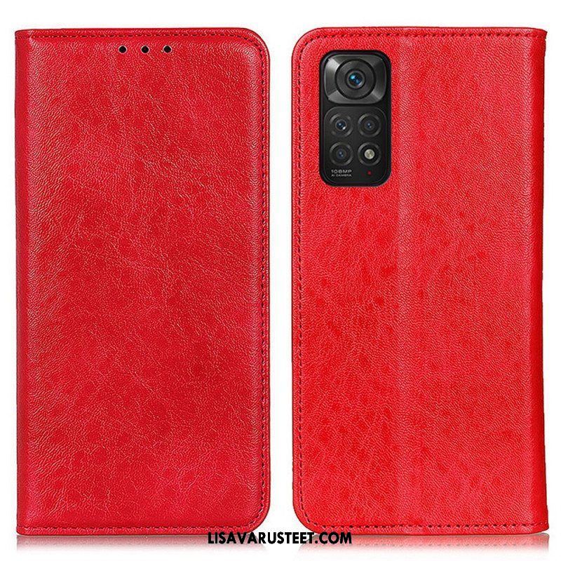 Puhelinkuoret Xiaomi Redmi Note 11 / 11S Kotelot Flip Nahan Rakenne