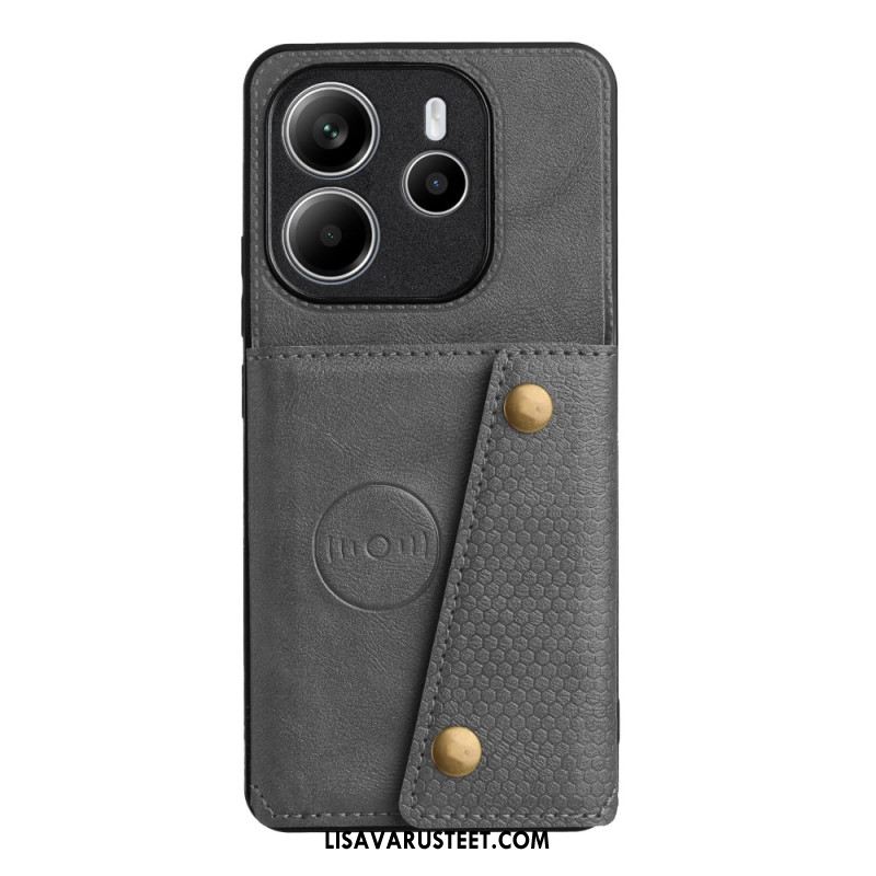 Puhelinkuoret Xiaomi Redmi Note 14 5g Korttikotelo Ja Teline