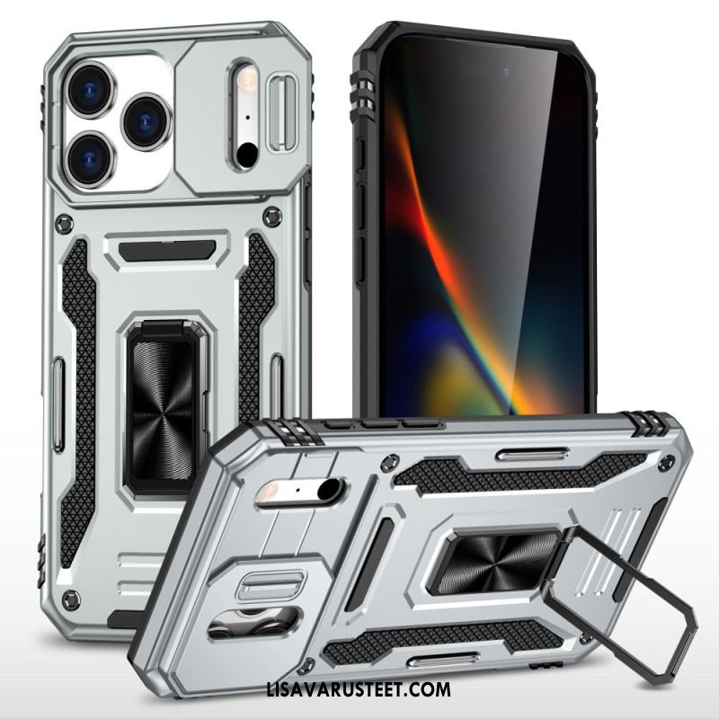 Puhelinkuoret iPhone 17 Pro Liukuva Linssinsuoja Ja Pidike