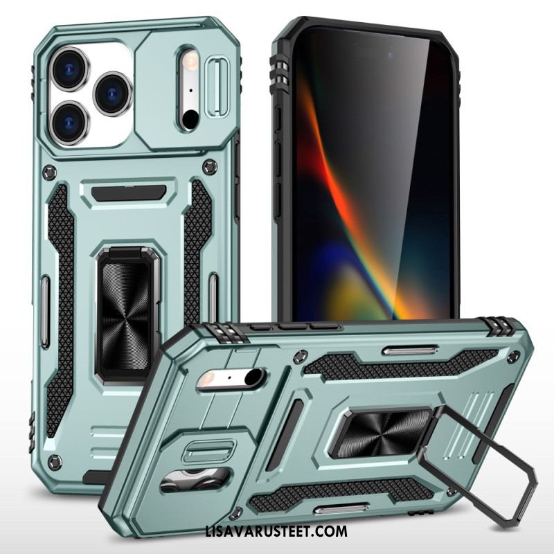 Puhelinkuoret iPhone 17 Pro Liukuva Linssinsuoja Ja Pidike