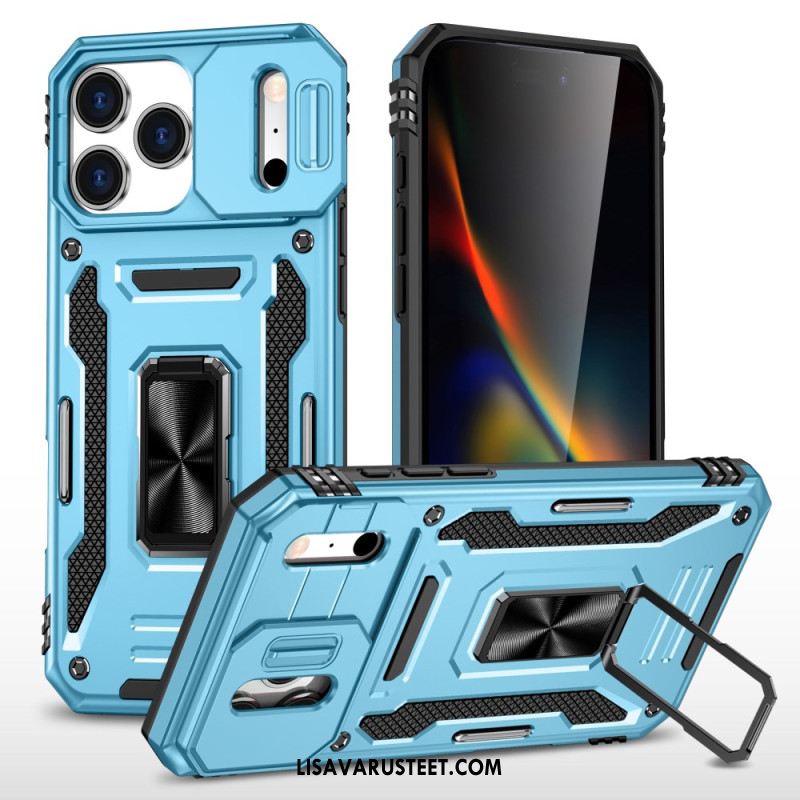 Puhelinkuoret iPhone 17 Pro Liukuva Linssinsuoja Ja Pidike