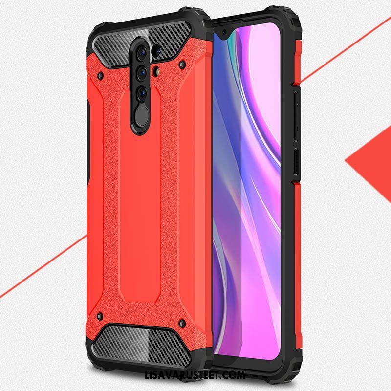 Redmi 9 Kuoret Uusi Punainen Kotelo Murtumaton All Inclusive Myynti