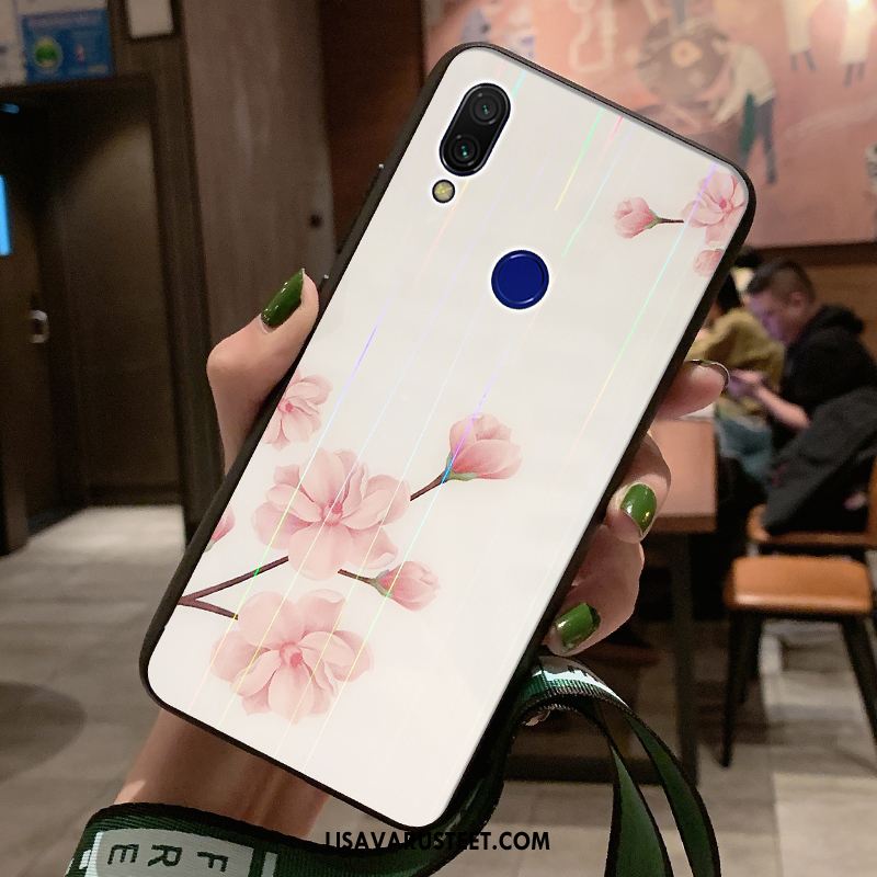 Redmi Note 7 Kuoret Valkoinen Silikoni Murtumaton All Inclusive Puhelimen Verkossa