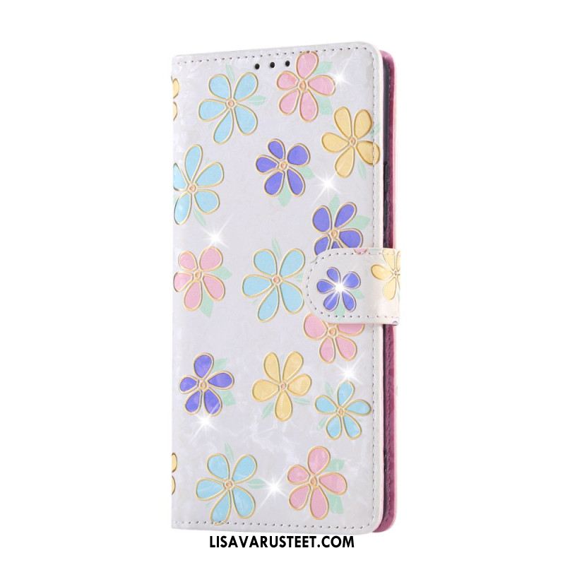 Rfid-suojattu Kukkakuvio