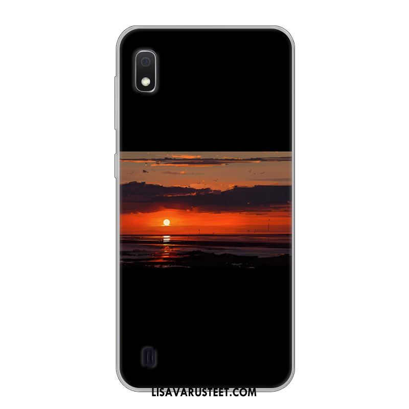 Samsung Galaxy A10 Kuoret Valkoinen Silikoni Sarjakuva Tähti Kotelo Kuori Verkossa