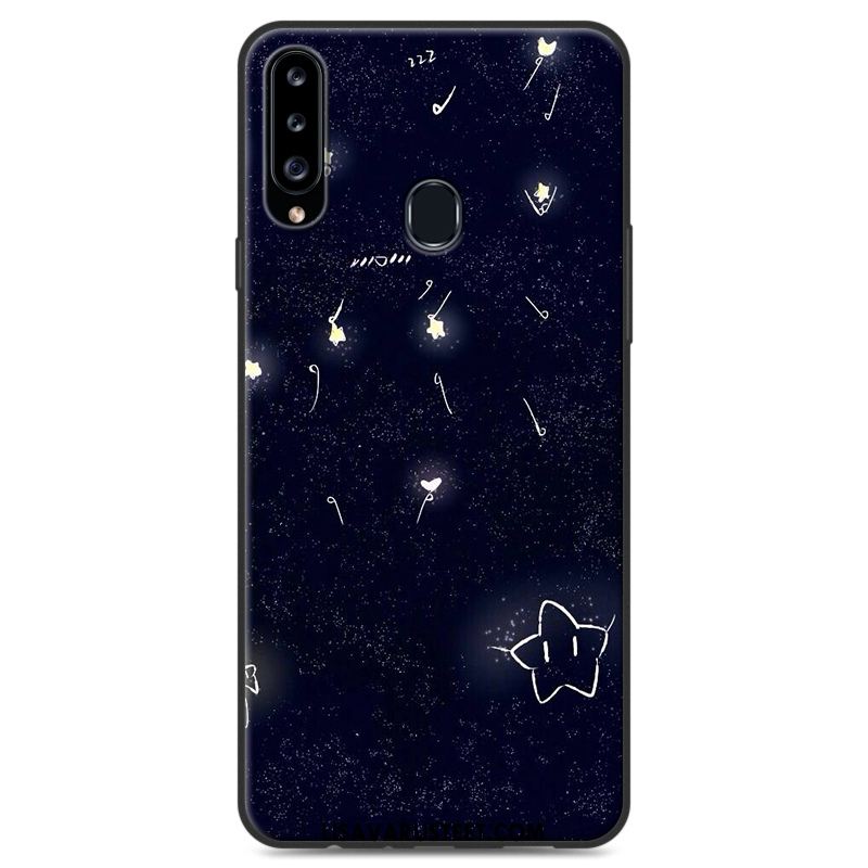 Samsung Galaxy A20s Kuoret Monivärinen Pesty Suede Murtumaton Puhelimen Tähti Tarjous