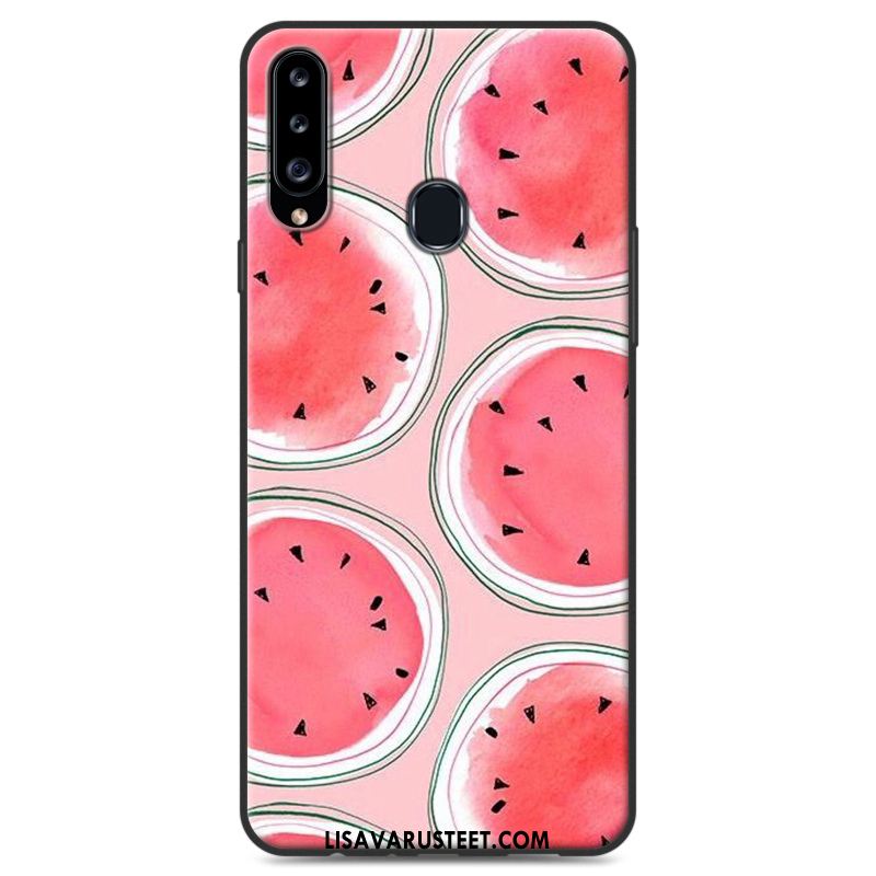Samsung Galaxy A20s Kuoret Pehmeä Neste Yksinkertainen Maalaus Kuori Puhelimen Osta
