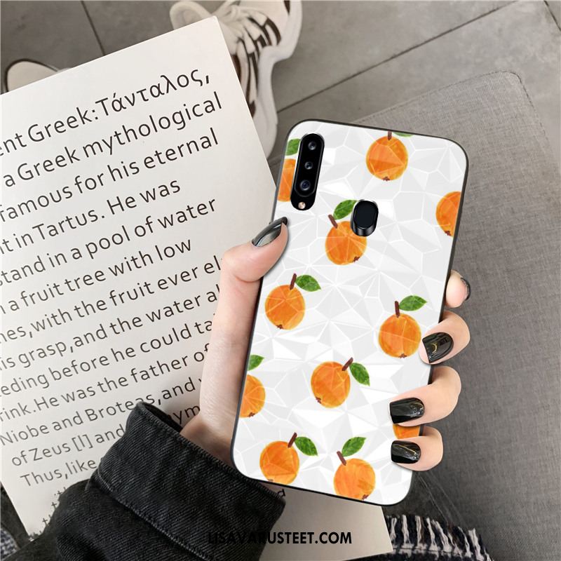 Samsung Galaxy A20s Kuoret Puhelimen Aaltopiste Kustannukset Vihreä Kuori Verkossa