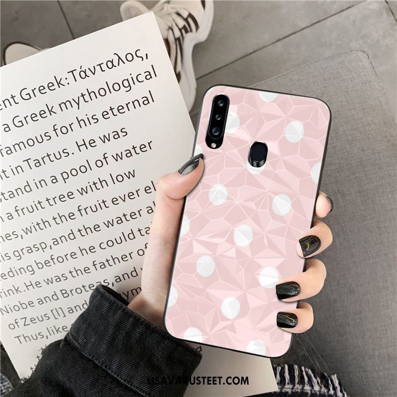 Samsung Galaxy A20s Kuoret Puhelimen Aaltopiste Kustannukset Vihreä Kuori Verkossa