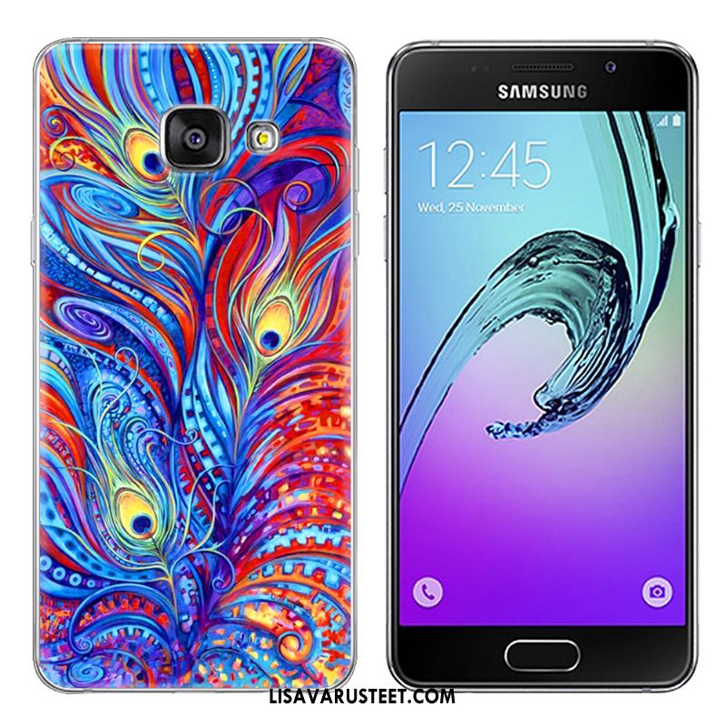 Samsung Galaxy A3 2017 Kuoret Uusi Punainen Kotelo Maalaus Kuori Osta