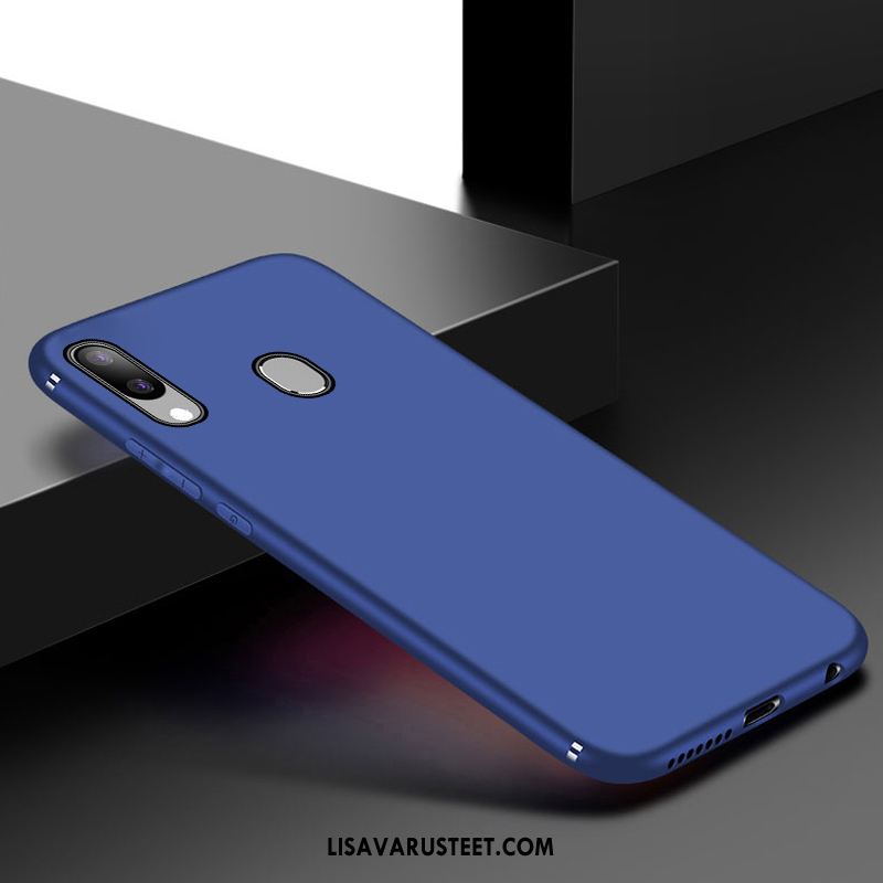 Samsung Galaxy A40 Kuoret Punainen Pesty Suede Suojaus Tähti Puhelimen Myynti