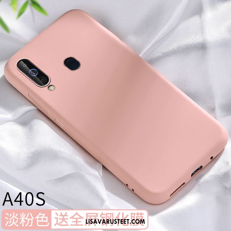 Samsung Galaxy A40s Kuoret Luova Puhelimen Ohut Suojaus Kotelo Tarjous