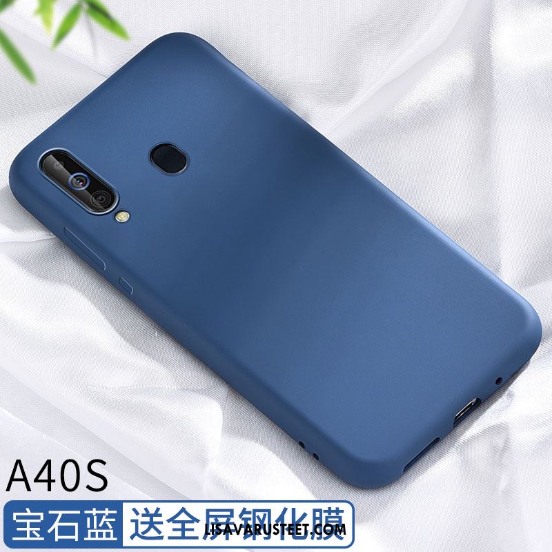 Samsung Galaxy A40s Kuoret Luova Puhelimen Ohut Suojaus Kotelo Tarjous