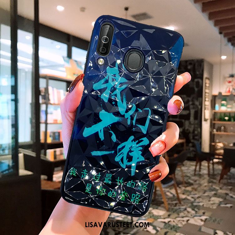 Samsung Galaxy A40s Kuoret Punainen Tähti Puhelimen Kukkakuvio Kotelo Halpa