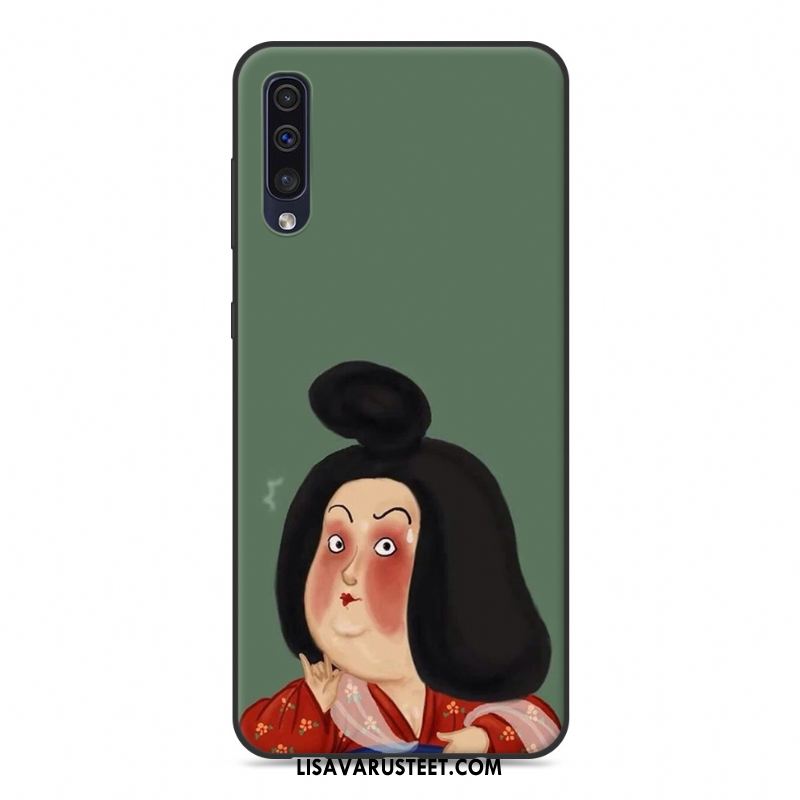 Samsung Galaxy A50s Kuoret Keltainen Silikoni Luova Persoonallisuus Kuori Tarjous