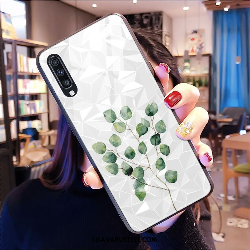 Samsung Galaxy A50s Kuoret Timantti Tähti Kukkakuvio Sininen Puhelimen Osta
