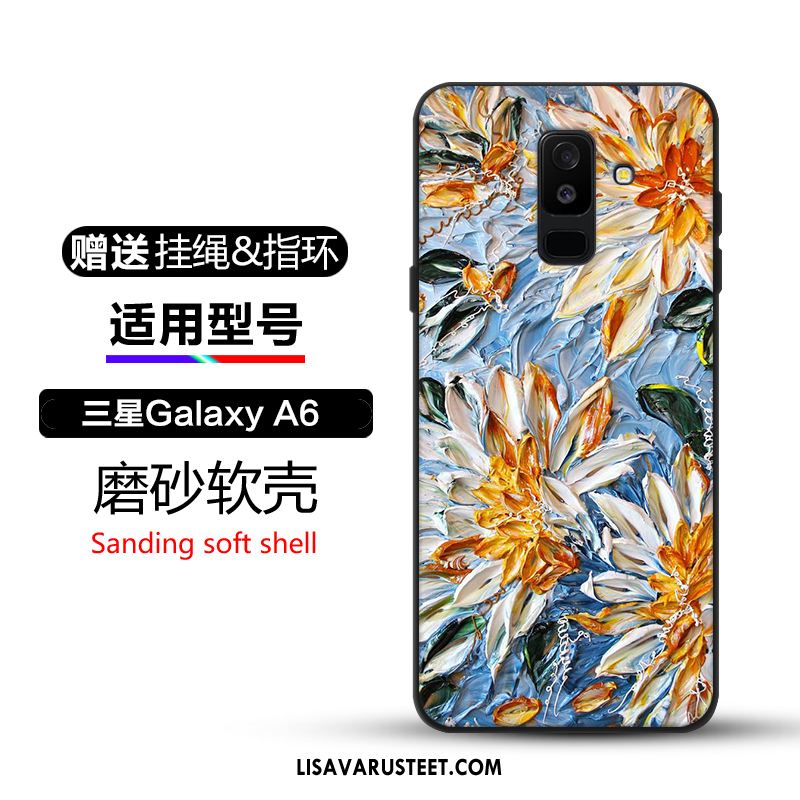Samsung Galaxy A6 Kuoret Murtumaton Tähti Trendi Puhelimen Suojaus Kuori Osta