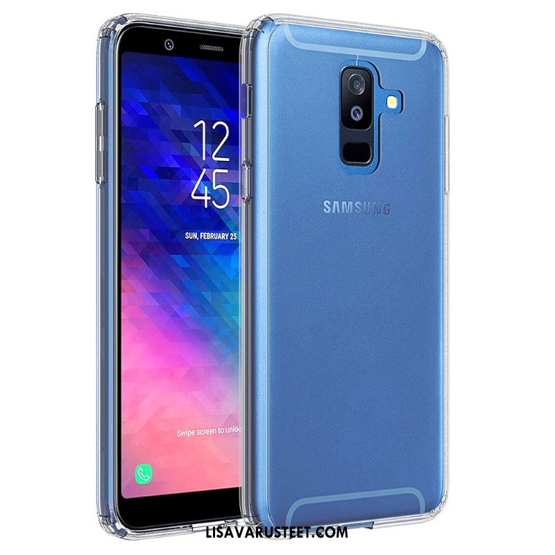 Samsung Galaxy A6 Kuoret Musta Puhelimen Kotelo Tähti Kehys Kuori Halvat