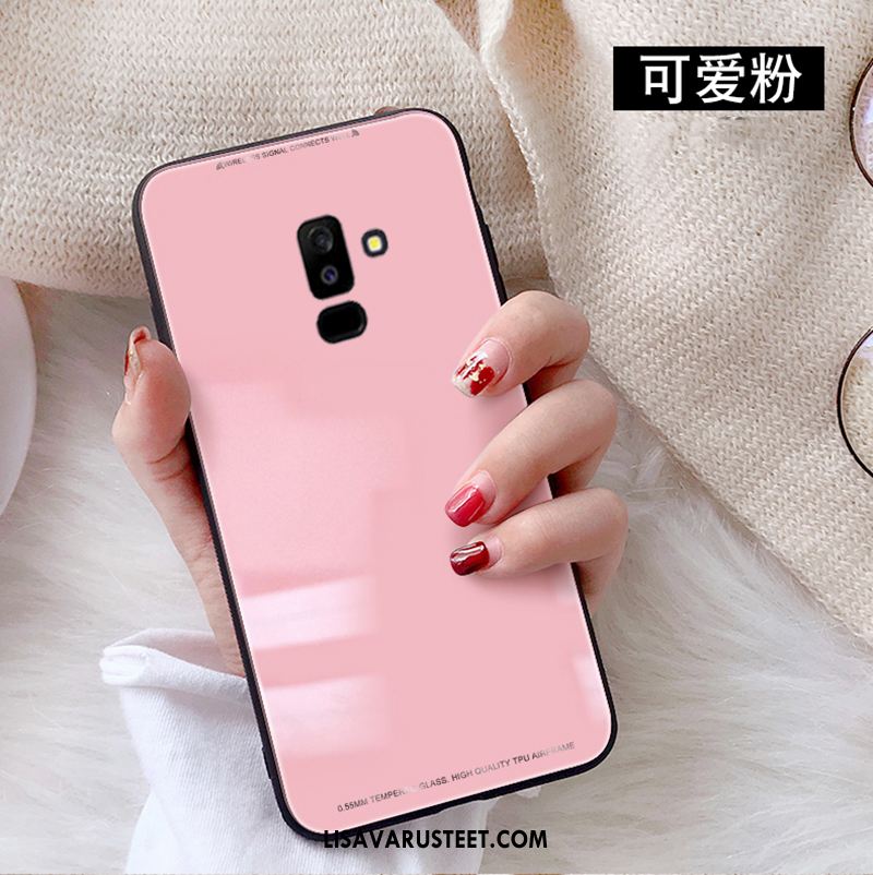Samsung Galaxy A6+ Kuoret Punainen Puhdas Suojaus Puhelimen Tähti Halvat