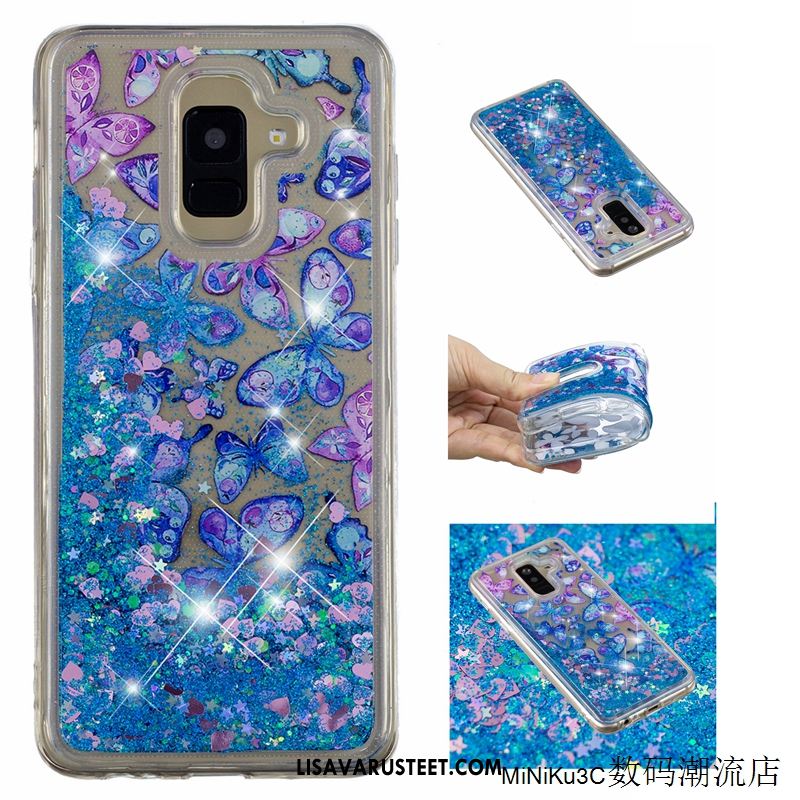 Samsung Galaxy A6 Kuoret Violetti Tähti All Inclusive Trendi Jauhe Osta