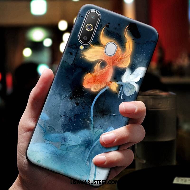 Samsung Galaxy A60 Kuoret Kuori Sininen Luova Kohokuviointi All Inclusive Myynti