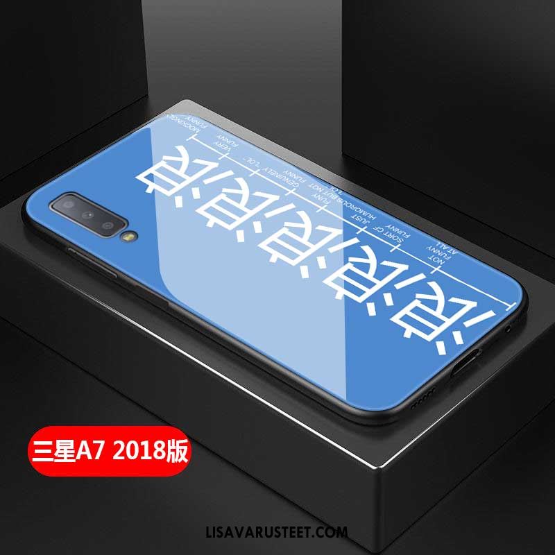 Samsung Galaxy A7 2018 Kuoret Lasi Suojaus Tähti Persoonallisuus All Inclusive Halvat