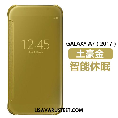 Samsung Galaxy A7 2018 Kuoret Puhelimen Suojaus Kuori Kotelo Peili Verkossa