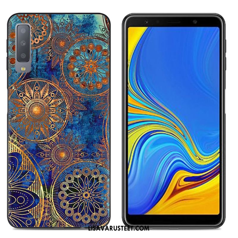 Samsung Galaxy A7 2018 Kuoret Tähti Maalaus Luova Murtumaton Pehmeä Neste Verkossa