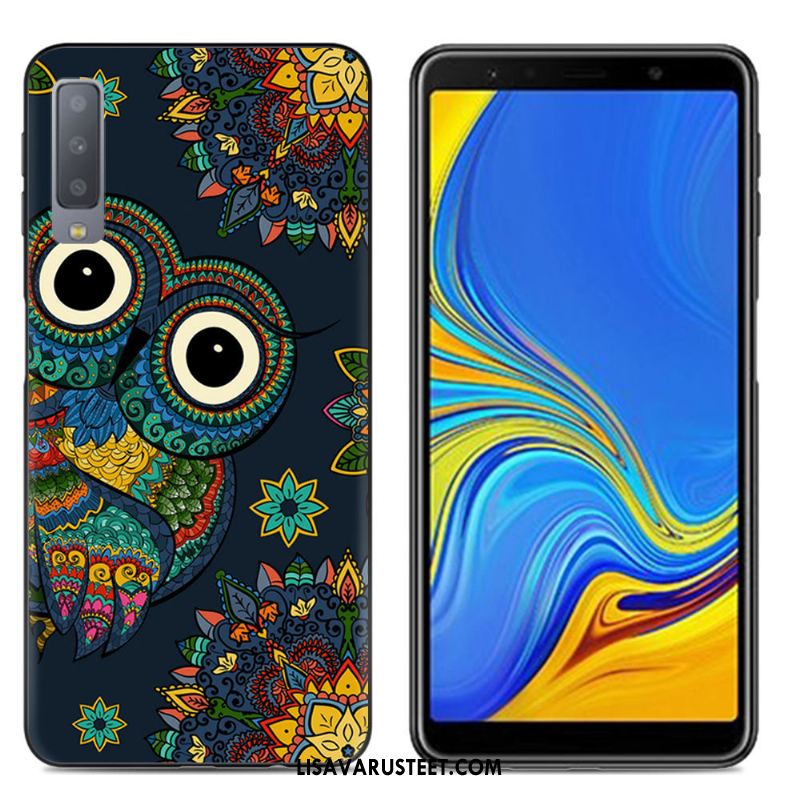 Samsung Galaxy A7 2018 Kuoret Tähti Maalaus Luova Murtumaton Pehmeä Neste Verkossa