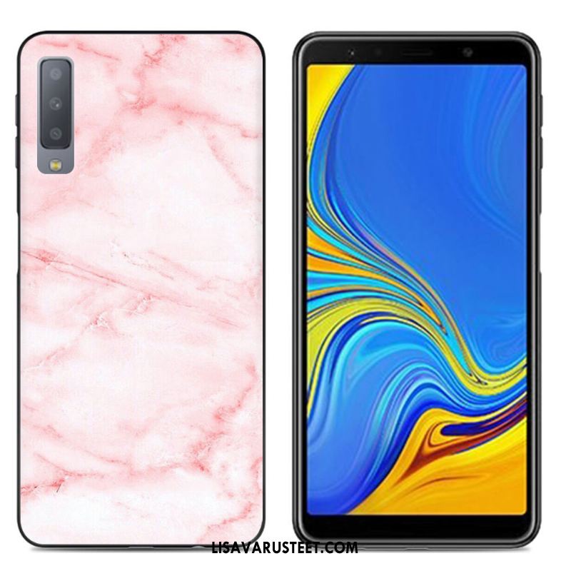 Samsung Galaxy A7 2018 Kuoret Tähti Maalaus Luova Murtumaton Pehmeä Neste Verkossa