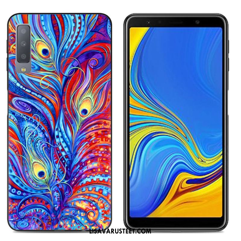 Samsung Galaxy A7 2018 Kuoret Tähti Maalaus Luova Murtumaton Pehmeä Neste Verkossa