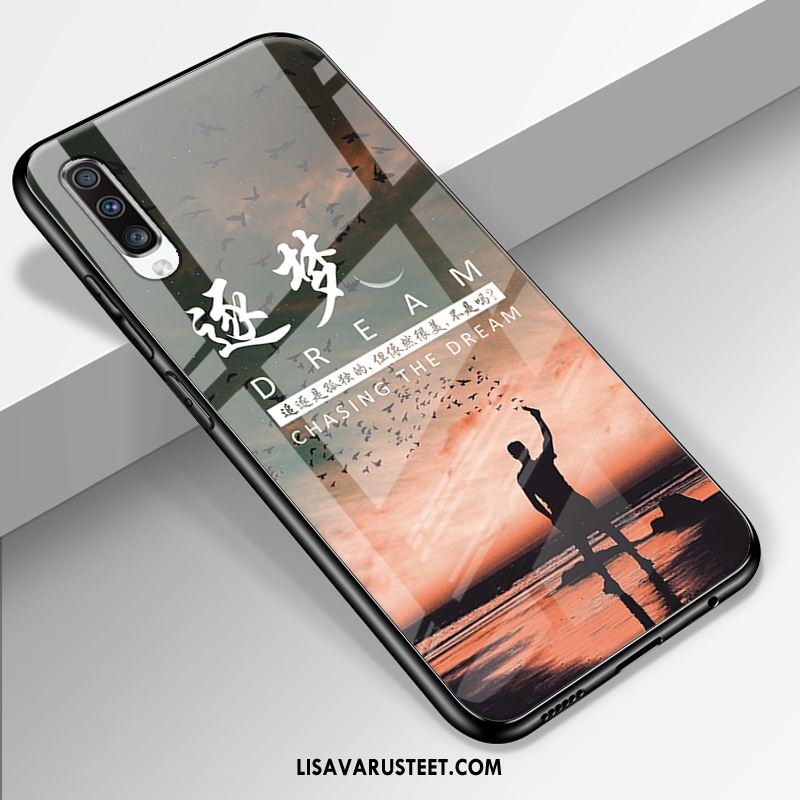 Samsung Galaxy A70 Kuoret Murtumaton Silikoni Tide-brändi Net Red Kova Verkossa