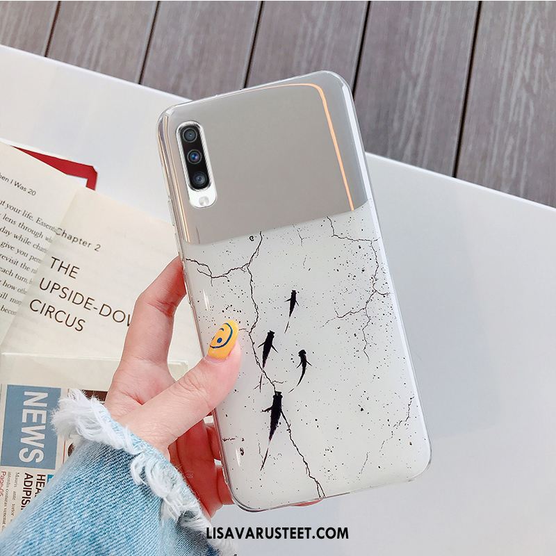 Samsung Galaxy A70s Kuoret Valkoinen Murtumaton Tähti Tila Näytönsuojus Verkossa