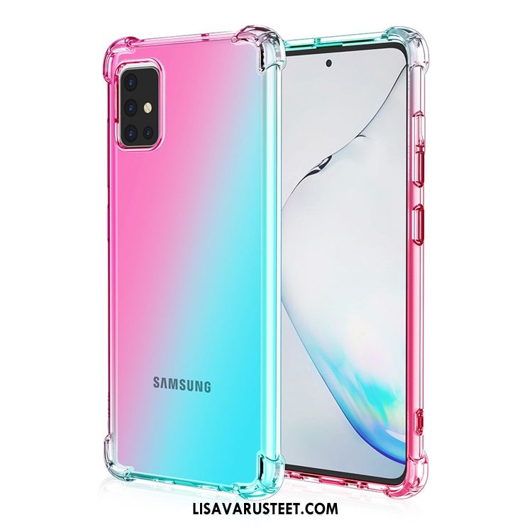 Samsung Galaxy A71 Kuoret Kuori Sateenkaari Suupaltti Murtumaton Puhelimen Myynti