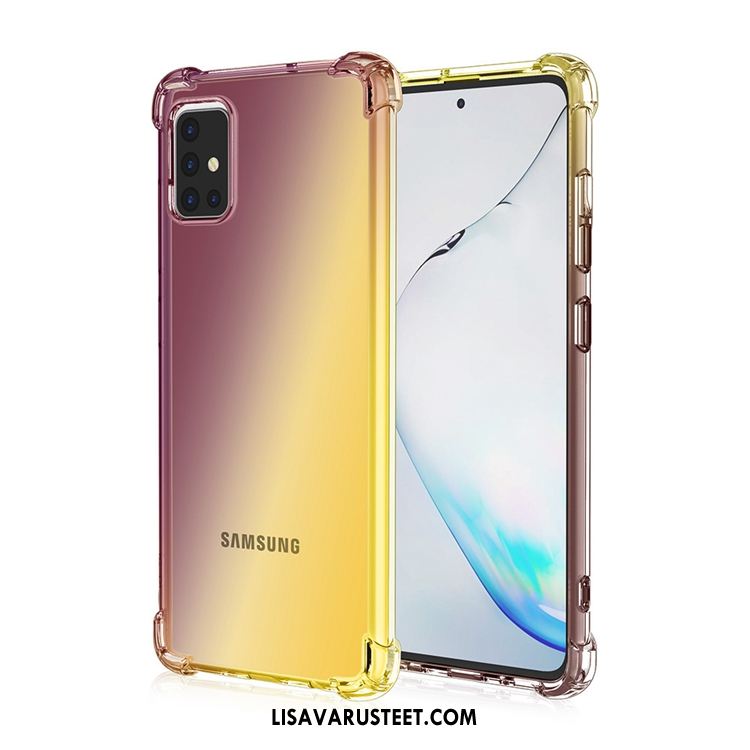 Samsung Galaxy A71 Kuoret Kuori Sateenkaari Suupaltti Murtumaton Puhelimen Myynti