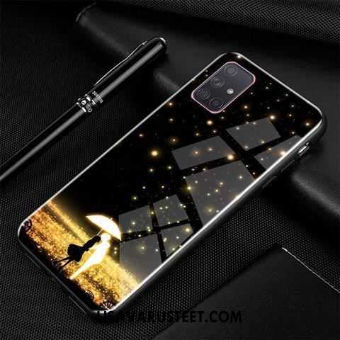 Samsung Galaxy A71 Kuoret Puhelimen Persoonallisuus Sarjakuva Lasi Kuori Halvat