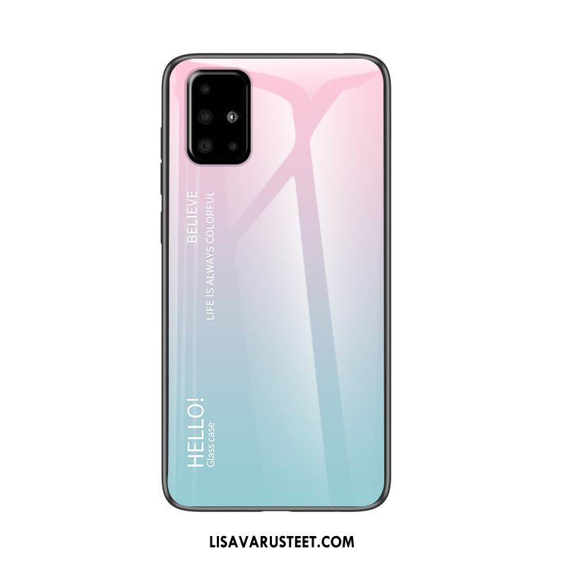 Samsung Galaxy A71 Kuoret Tähti Näytönsuojus Murtumaton Karkaisu Kaltevuus Kuori Myynti