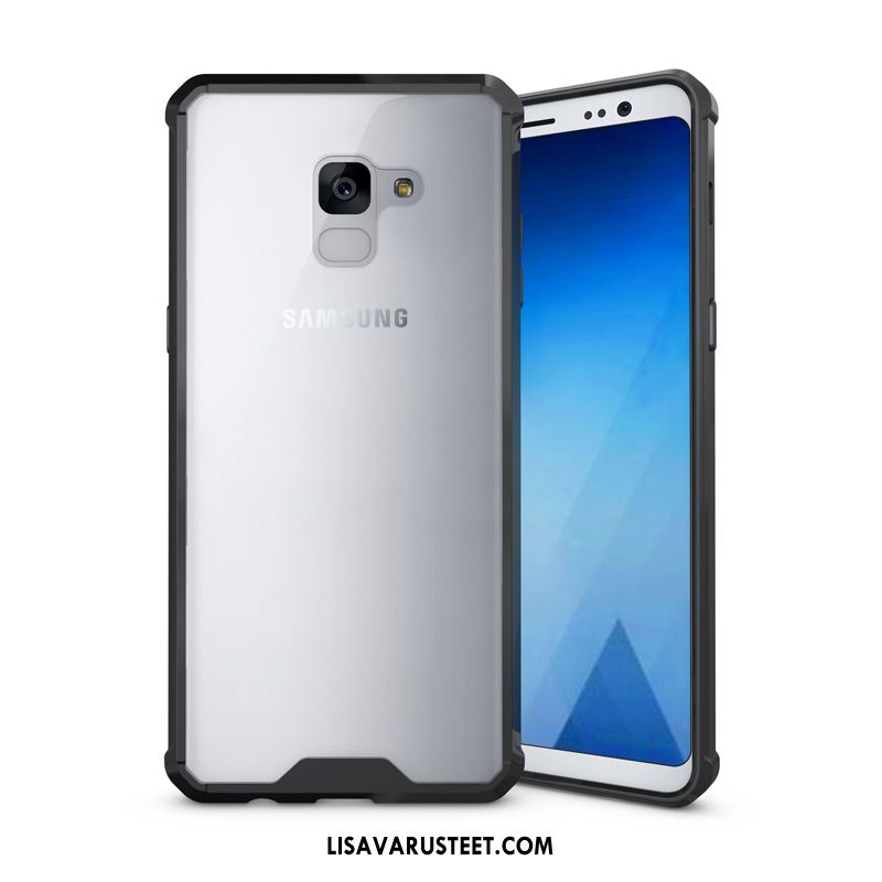 Samsung Galaxy A8 2018 Kuoret Läpinäkyvä Puhelimen Vihreä Kotelo All Inclusive Halvat