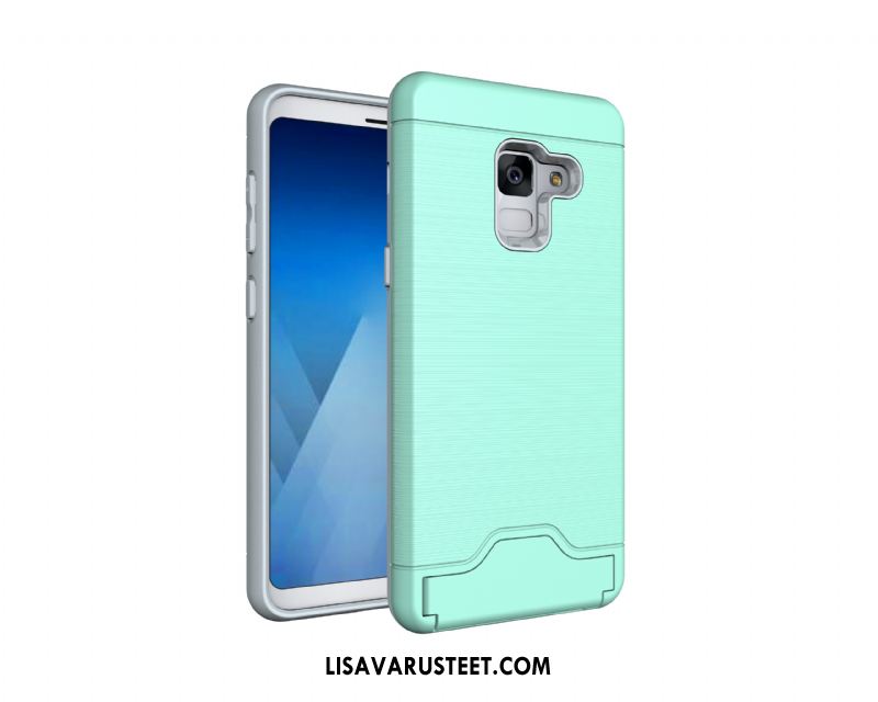 Samsung Galaxy A8 2018 Kuoret Murtumaton All Inclusive Kukkakuvio Johdin Trendi Myynti