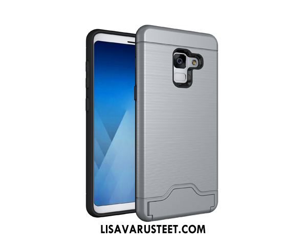 Samsung Galaxy A8 2018 Kuoret Musta Suojaus Kortti Tähti Johdin Myynti