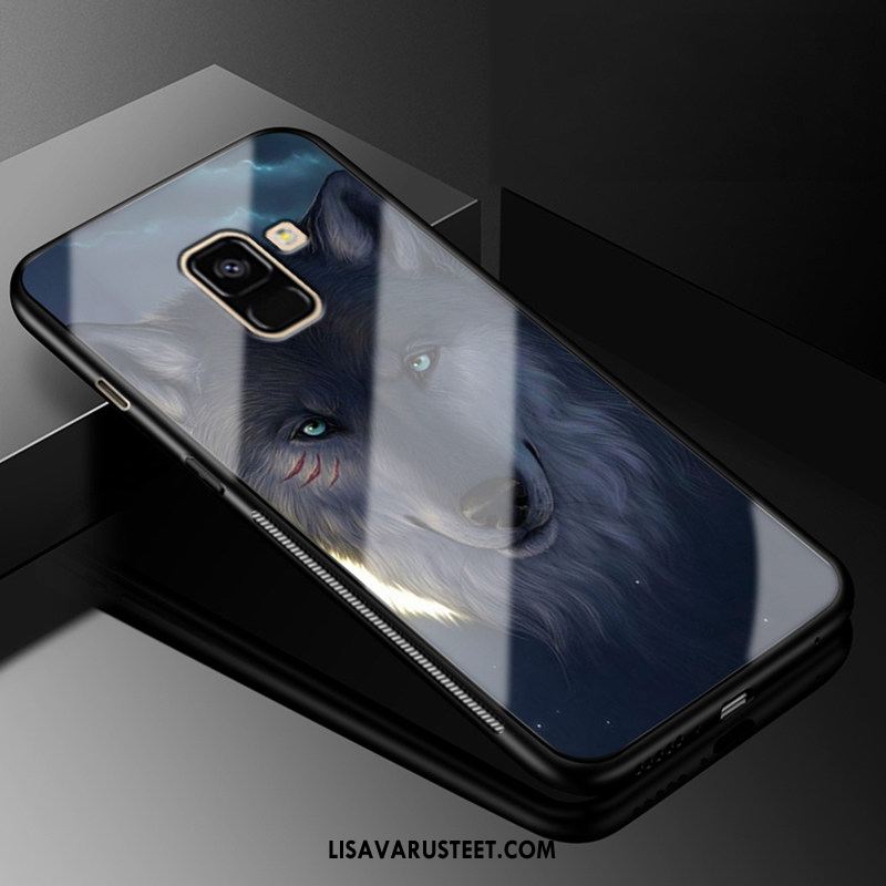 Samsung Galaxy A8 2018 Kuoret Persoonallisuus Lasi Suojaus Jauhe Tähti Kuori Osta