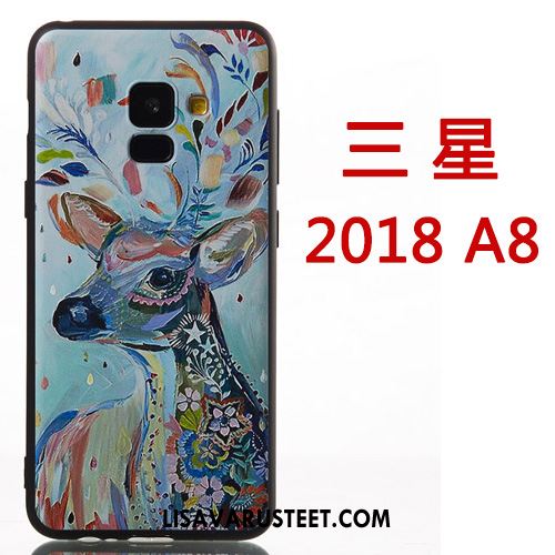 Samsung Galaxy A8 2018 Kuoret Suojaus Silikoni Tähti Kotelo Puhelimen Netistä