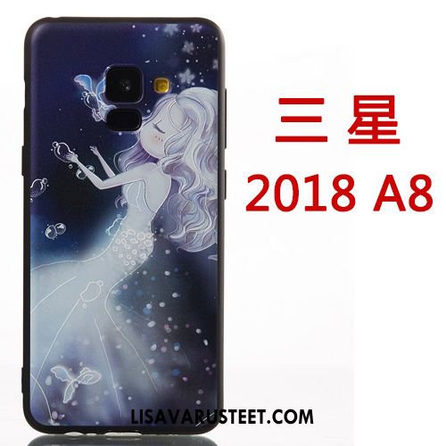 Samsung Galaxy A8 2018 Kuoret Suojaus Silikoni Tähti Kotelo Puhelimen Netistä