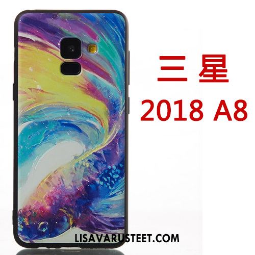 Samsung Galaxy A8 2018 Kuoret Suojaus Silikoni Tähti Kotelo Puhelimen Netistä