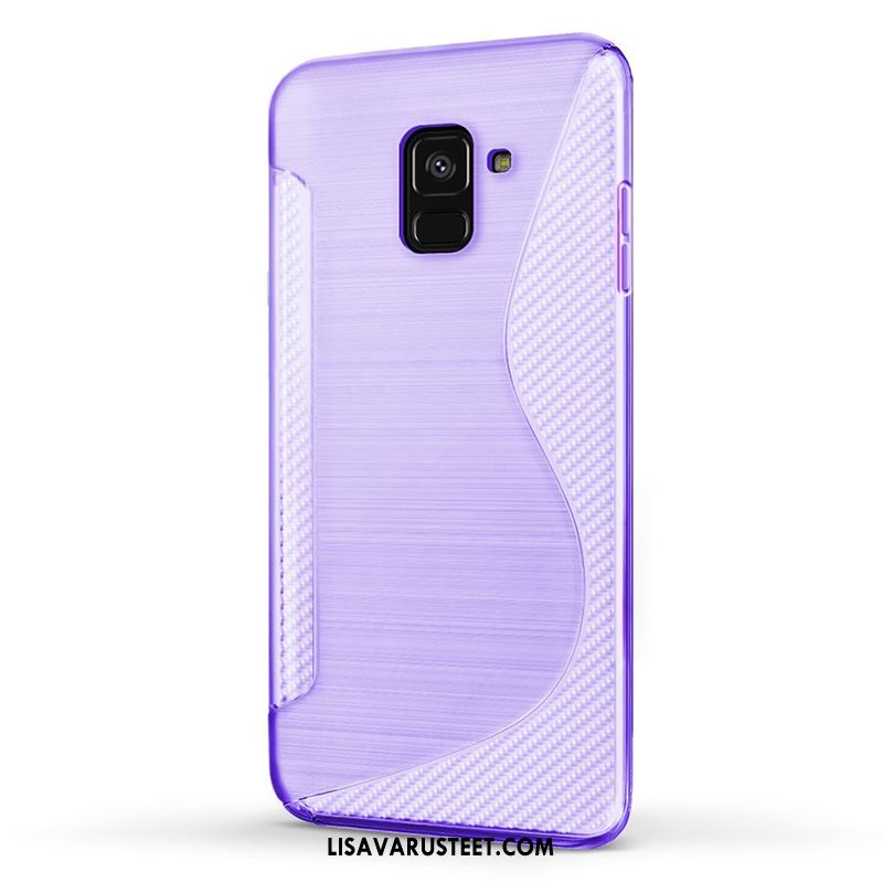 Samsung Galaxy A8 2018 Kuoret Suojaus Sininen Kuori Kotelo Tähti Osta